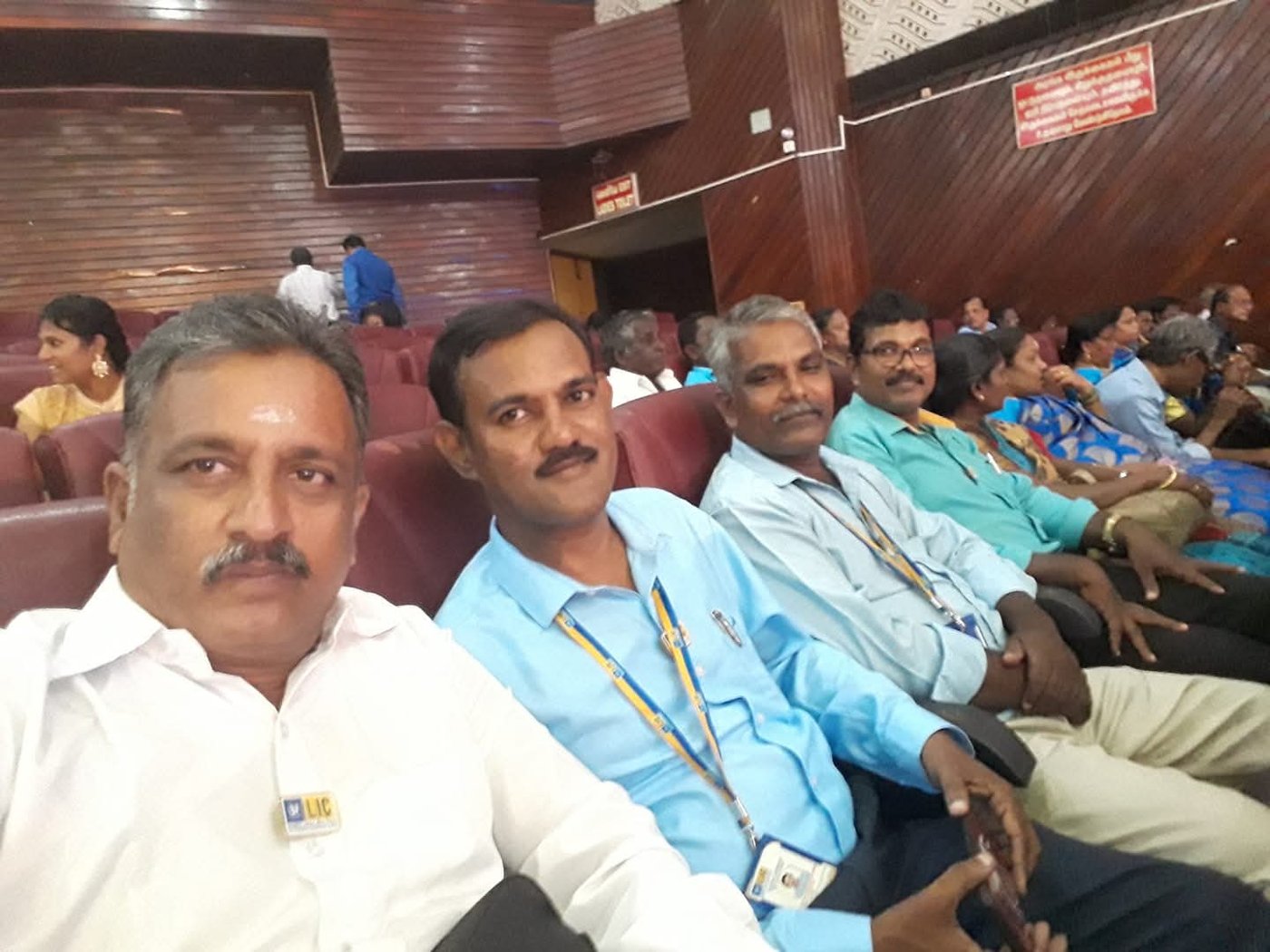 LIC event with colleagues